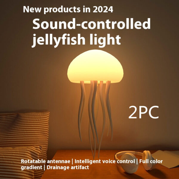 Jellyfish Mood Lamp LED Jellyfish Night Light - Image 9