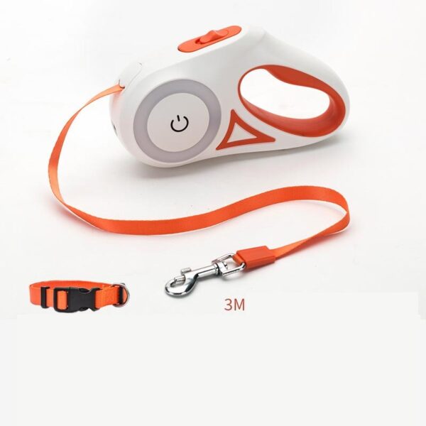 Automatic Pets Retractable Leash And Dog Collar Spotlight - Image 7