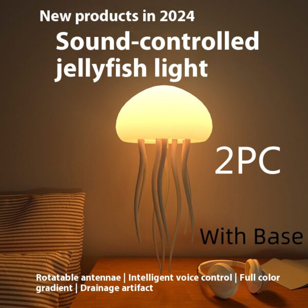Jellyfish Mood Lamp LED Jellyfish Night Light - Image 4