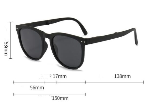 Polarised Foldable Sunglasses For Women - Image 4